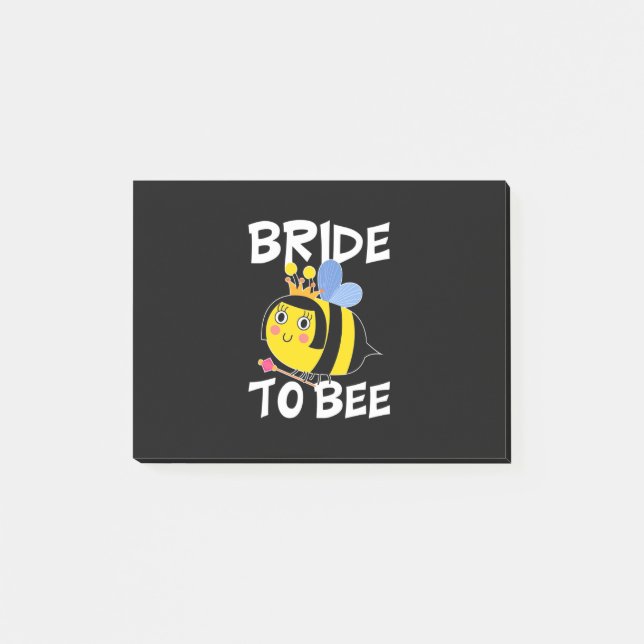Bride To Bee Post-it Notes (Front)
