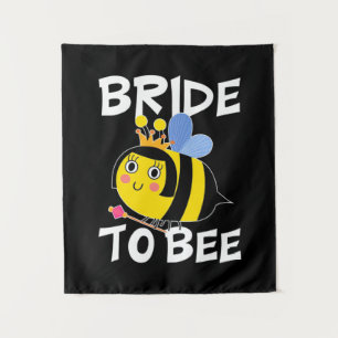 Bride To Bee Tapestry