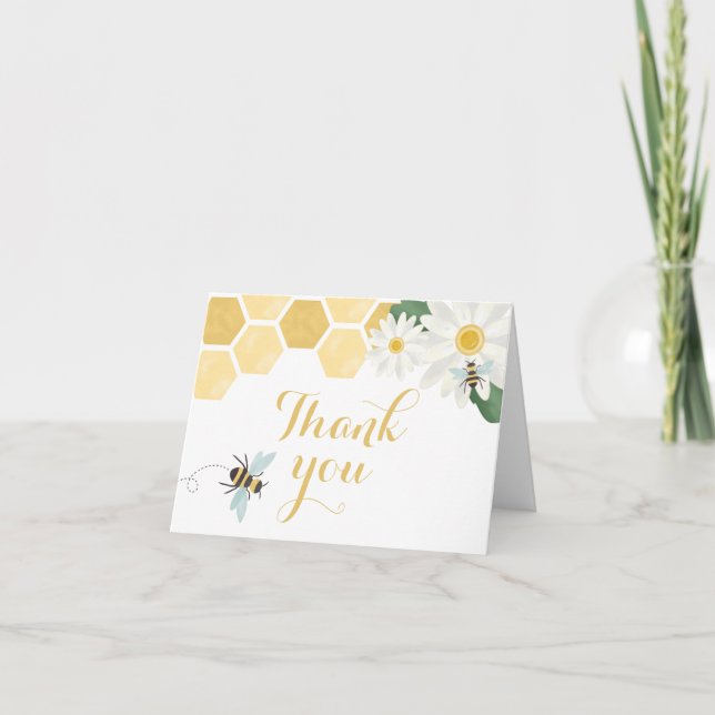 Bride to Bee Thank You Card (Front)