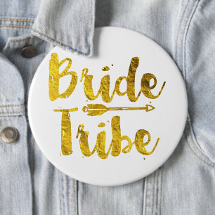 Bride Tribe 6 Cm Round Badge