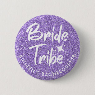 Bride Tribe Bachelorette Pin Violet
