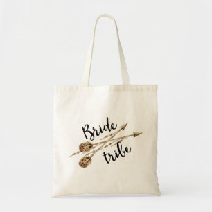 Bride Tribe Boho Arrows Tote Bag