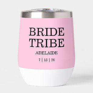 Bride Tribe Bridal Party Pink