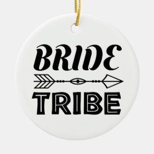 Bride Tribe Ceramic Tree Decoration