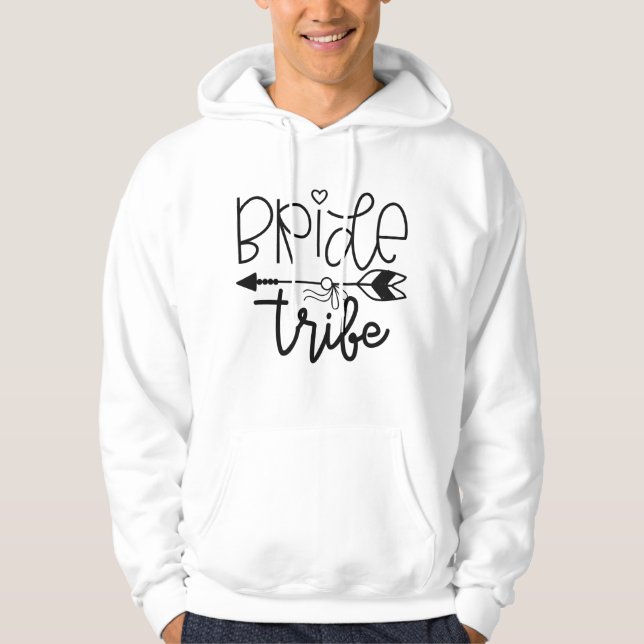 Bride Tribe Hoodie (Front)