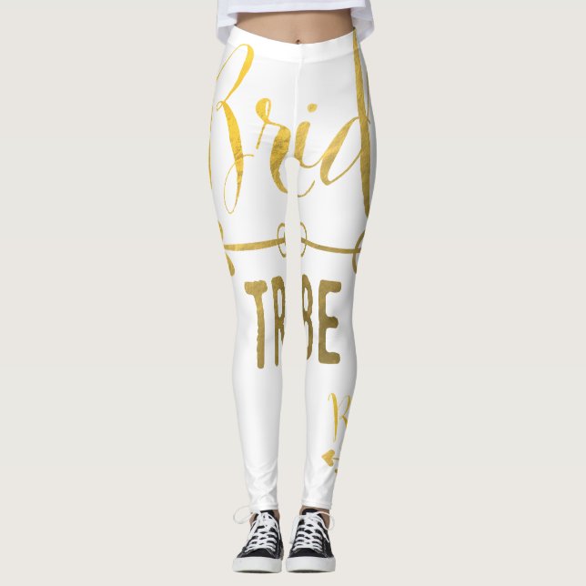 Bride Tribe Leggings (Front)