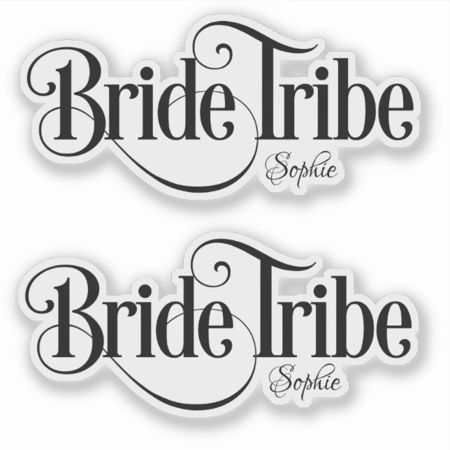 Bride Tribe Personalised  (Front)