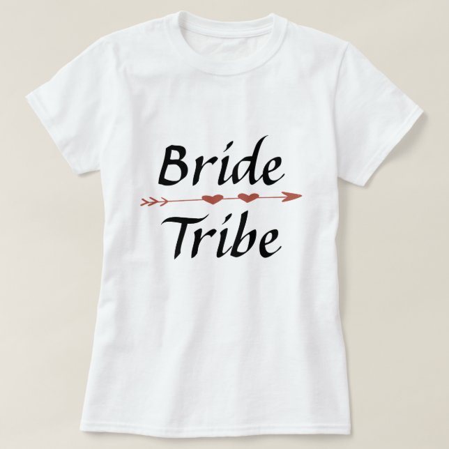 Bride Tribe Shirt (Design Front)