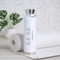 Bride Tribe Simple Wedding Modern Bridesmaid