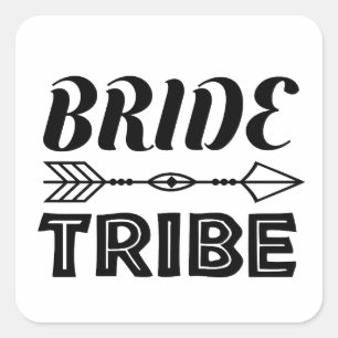 Bride Tribe    Square Sticker