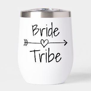 Bride Tribe wedding party favour personalised