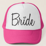 Bride Trucker Hat<br><div class="desc">Pefect for Bachelorette Parties!   Great gift for the fun Bride!</div>