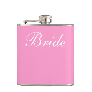 Bride Vinyl Wrapped Flask
