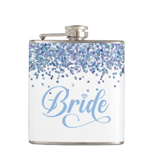 Bride Vinyl Wrapped Flask