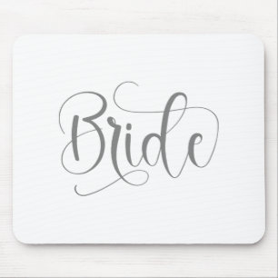 Bride Wedding Bachelorette Party Spooky Season Mouse Mat