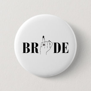 Bride Wedding Bridesmaid Squad Bachelorette Party 6 Cm Round Badge