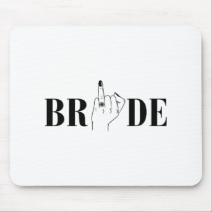 Bride Wedding Bridesmaid Squad Bachelorette Party Mouse Mat