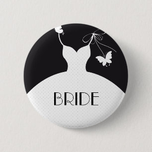 Bride Wedding Button