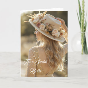 Bride Wedding Card