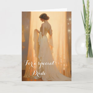 Bride Wedding Card