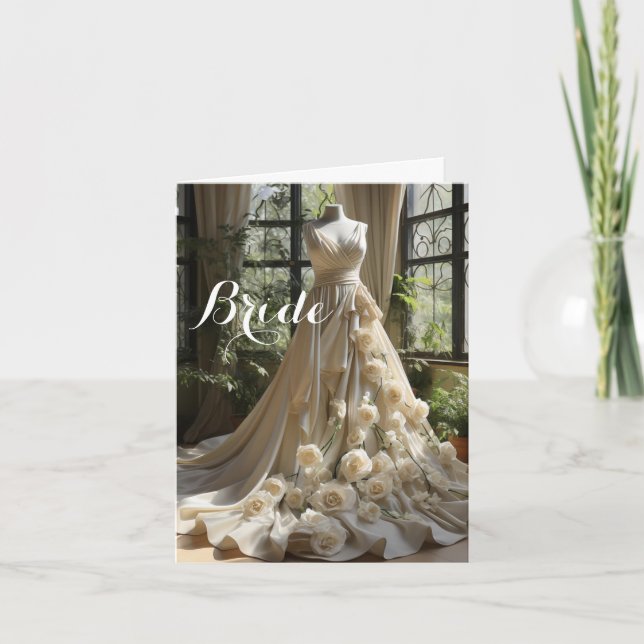 Bride Wedding Card (Front)