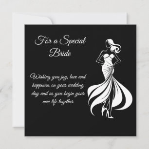 Bride Wedding Card