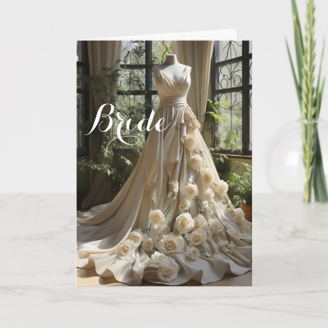 Bride Wedding Card (Front)