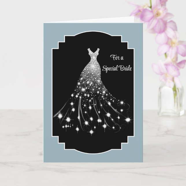 Bride Wedding Card (Orchid)