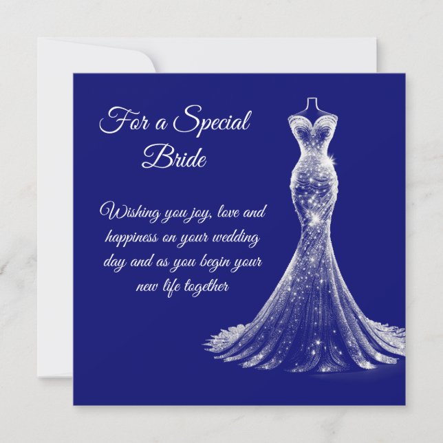 Bride Wedding Card (Front)