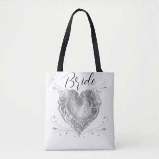 Bride Wedding Custom Tote Bag