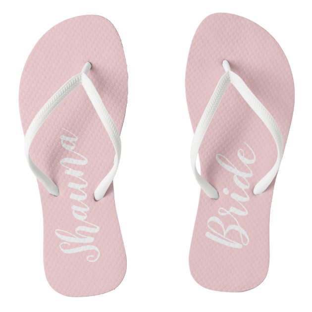 wedding day flip flops