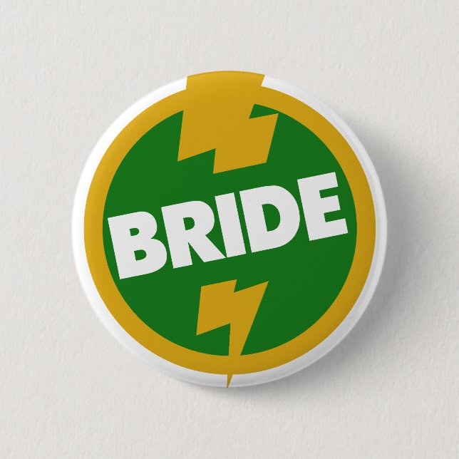 Bride Wedding - Dupree 6 Cm Round Badge (Front)