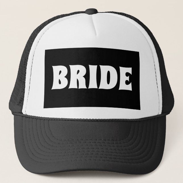 BRIDE WEDDING GIFT BALL CAPS HATS (Front)