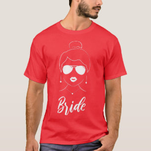 Bride Wedding Marriage Wife Bachelorette T-Shirt