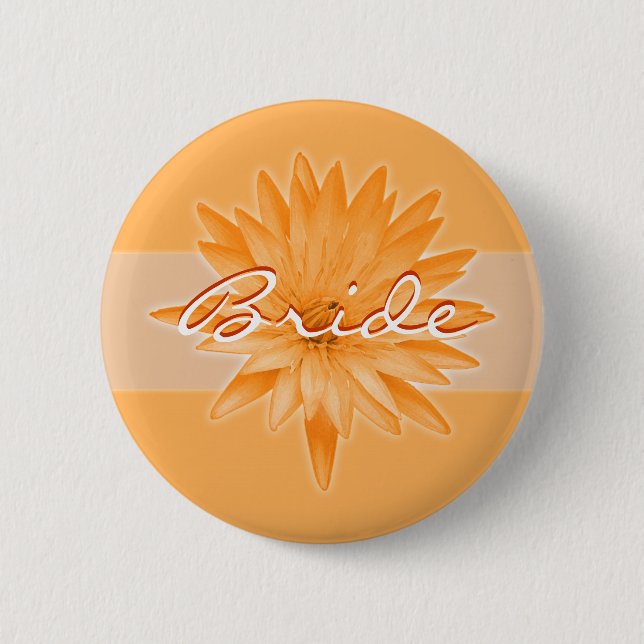 Bride wedding name tags - customisable badges (Front)