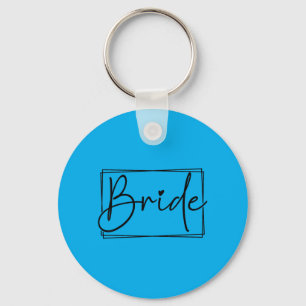 Bride Wedding Party Bachelorette Bridal Matching Key Ring