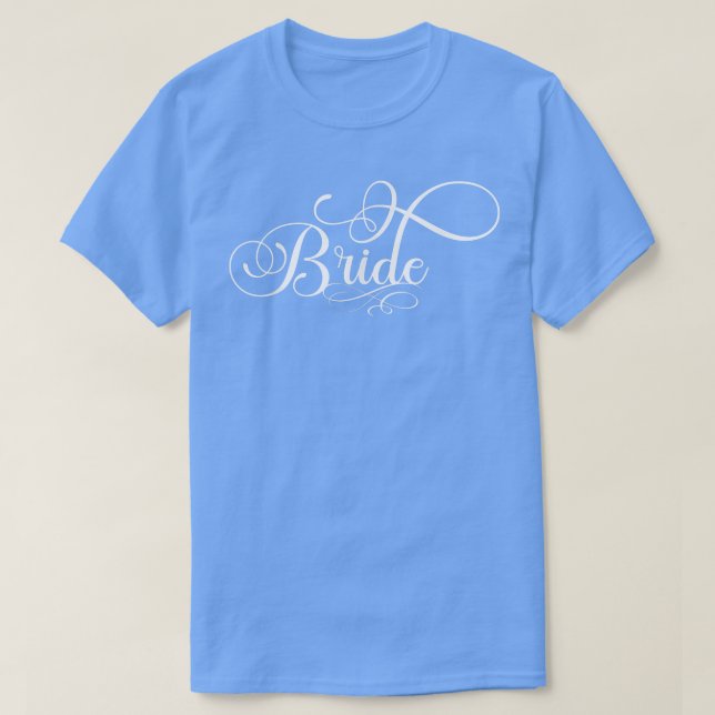 Bride (Wedding Party)  T-Shirt (Design Front)