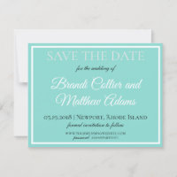 Bride & Wedding Suite Elegant Teal Blue