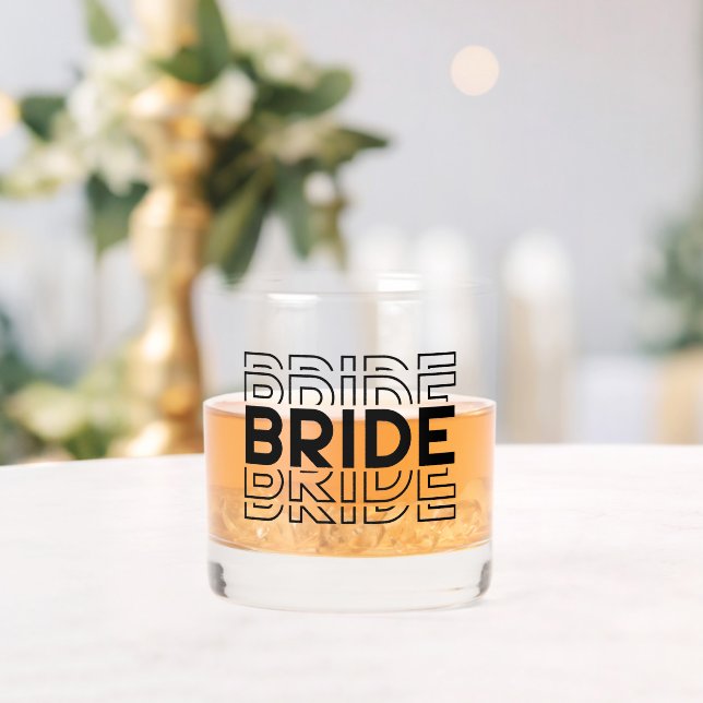 Bride  whiskey glass (Insitu (Wedding))