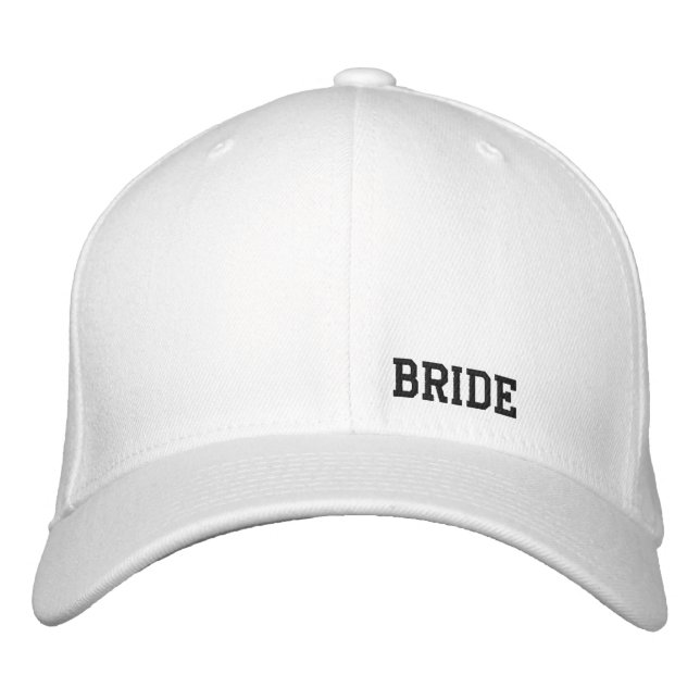 Bride White Hat (Front)