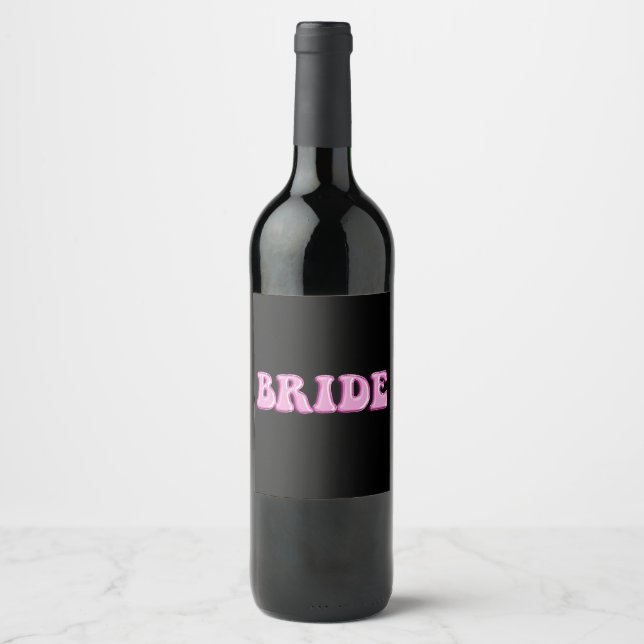 Bride Wine Labels (Front)
