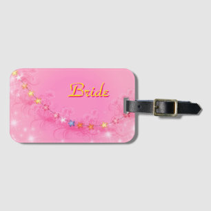 Bride With Stars Luggage Tag