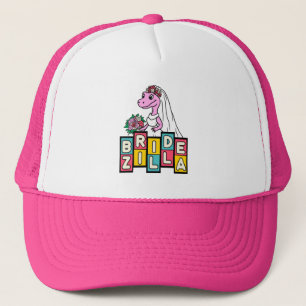 Bride Zilla Retro  Trucker Hat