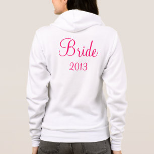 Bride Zip-up Hoodie