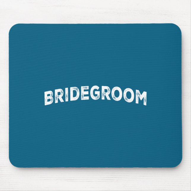 Bridegroom  mouse mat (Front)