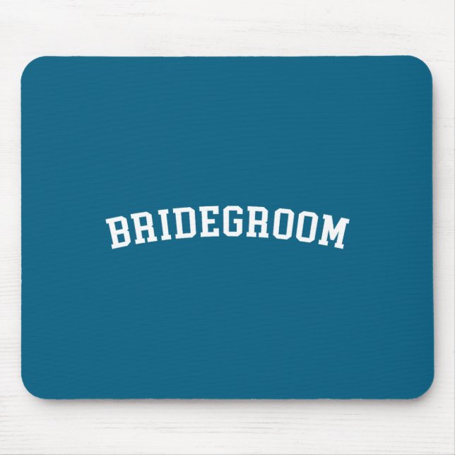 Bridegroom  mouse mat (Front)