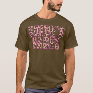 Brides Babes Leopard Bridal Bachelorette Party Mat T-Shirt
