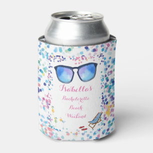 Brides Bachelorette Weekend Beach Party Can Cooler