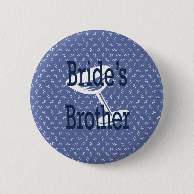 Brides Brother Button (Front)