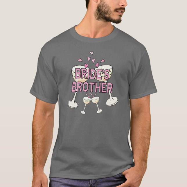 Bride's Brother T-Shirt (Front)